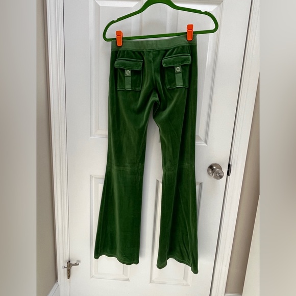 Juicy Couture Green Velour Tracksuit - Picture 5 of 12